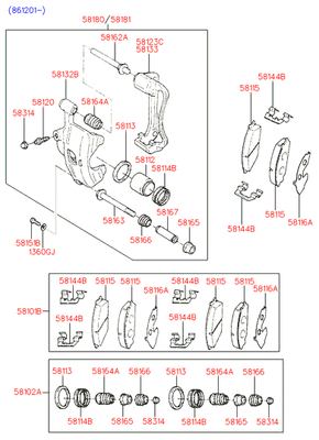      (Hyundai-KIA) 5810132B00