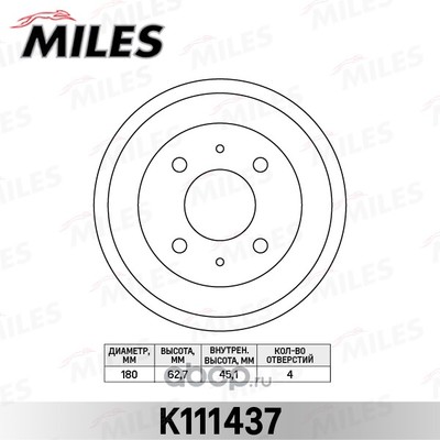   (Miles) K111437