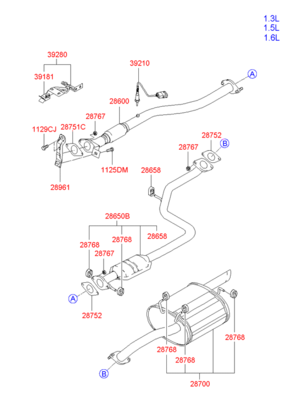   (Hyundai-Kia) 286101B000