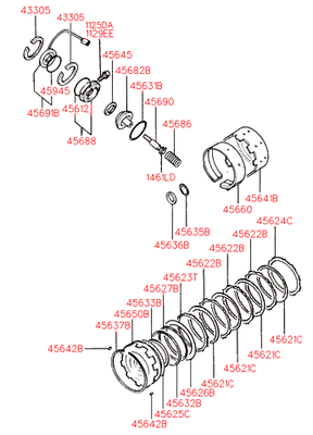  (Hyundai-KIA) 4563336001