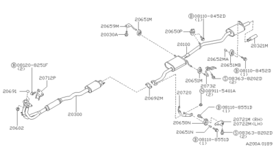 ,    (NISSAN) 2065070A10