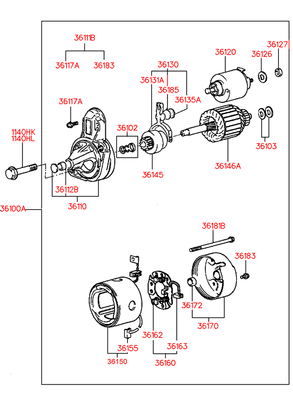  (Hyundai-KIA) 3610021730