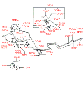Топливный фильтр (Hyundai-KIA) 3191011111 Топливный фильтр (Hyundai-KIA) 3191011111