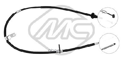 Трос ручника (METALCAUCHO) 81975 Трос ручника (METALCAUCHO) 81975