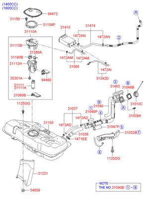  (Hyundai-KIA) 311100P000