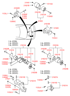  (Hyundai-KIA) 2181122000