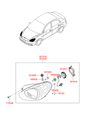  (Hyundai-KIA) 921011E077