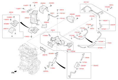  (Hyundai-KIA) 2825604AB0