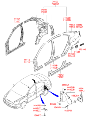  (Hyundai-KIA) 713221ED10