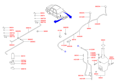 Деталь (Hyundai-KIA) 9863025900 Деталь (Hyundai-KIA) 9863025900