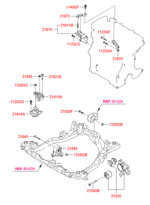  M6 (Hyundai-KIA) 2184524000