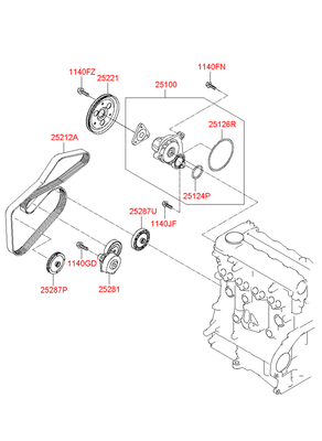   (Hyundai-KIA) 252122A300
