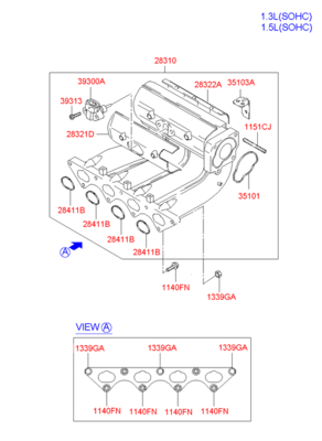    (Hyundai-KIA) 2841122601