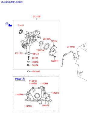      (Hyundai-KIA) 213312A010