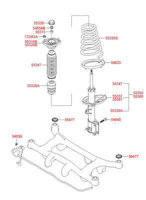   (Hyundai-KIA) 5455922100