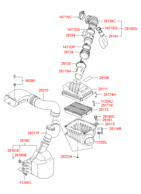 ��������� ������ (Hyundai-KIA) S2811308000