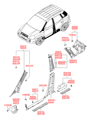   (Hyundai-KIA) 858852E000WK