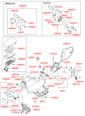      (Hyundai-KIA) 846182E050WK
