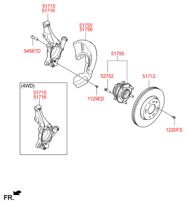   (Hyundai-KIA) 51712D7000