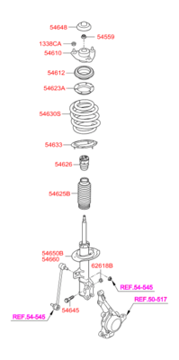 Амортизатор (Hyundai-KIA) 546512Y360 Амортизатор (Hyundai-KIA) 546512Y360