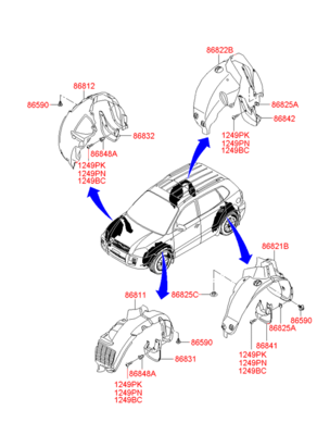  (Hyundai-KIA) 868322E000