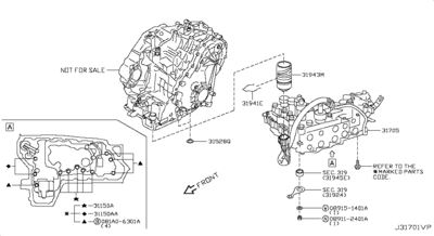   (NISSAN) 317261XD0A