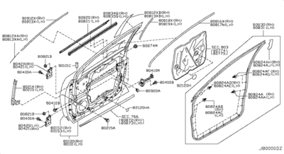 ������-������ ����������� (NISSAN) 808511AA1A