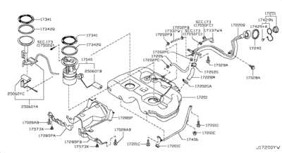  (NISSAN) 170401AA0B