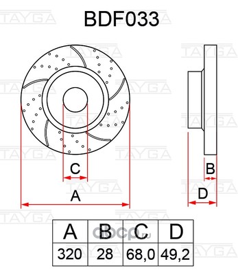  ,  (TAYGA) BDF033