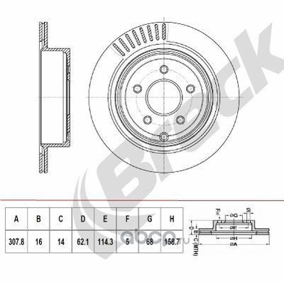   (BRECK) BR421VH100