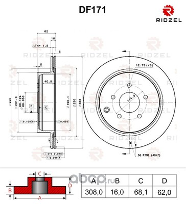     (RIDZEL) DF171