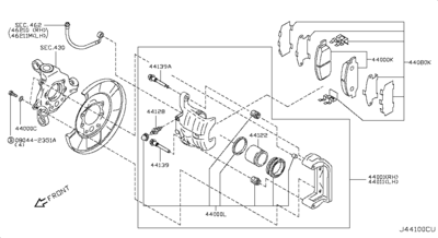    (NISSAN) 440508J010