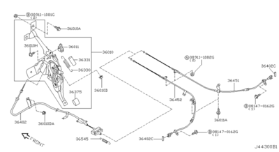 Накладка педали резиновая (NISSAN) 36375CA000 Накладка педали резиновая (NISSAN) 36375CA000