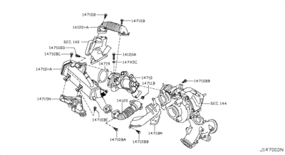  EGR (NISSAN) 1471000Q0P