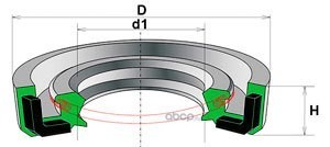 Сальник рулевой рейки (Motorherz) HA0706 Сальник рулевой рейки (Motorherz) HA0706 (фото)