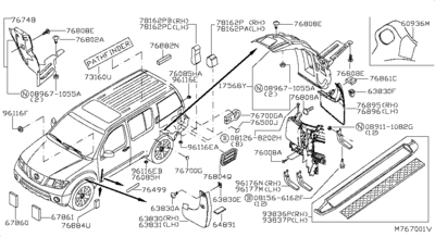  (NISSAN) 78811EB300