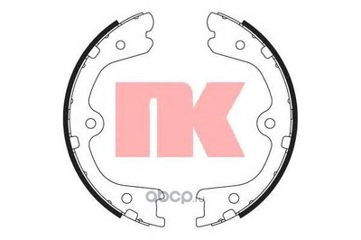 Комплект тормозных колодок, стояночная тормозная система (Nk) 2722798 Комплект тормозных колодок, стояночная тормозная система (Nk) 2722798