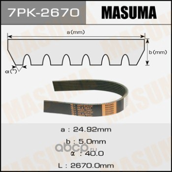  (Masuma) 7PK2670