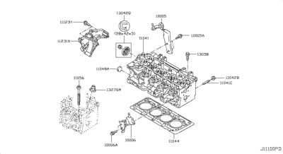  (NISSAN) 1406400QAB