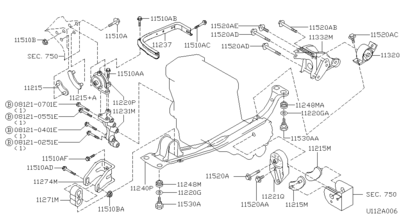   (NISSAN) 112102F001