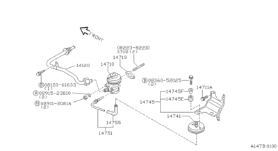  (NISSAN) 1471065Y01