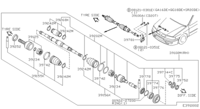   (NISSAN) 392049F627