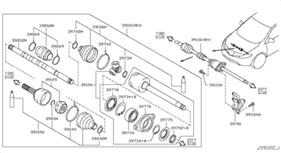   (NISSAN) 3926911A10