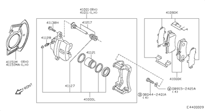   (NISSAN) 410112F021