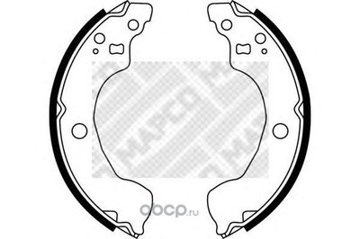 Комплект тормозных колодок (Mapco) 8530 Комплект тормозных колодок (Mapco) 8530