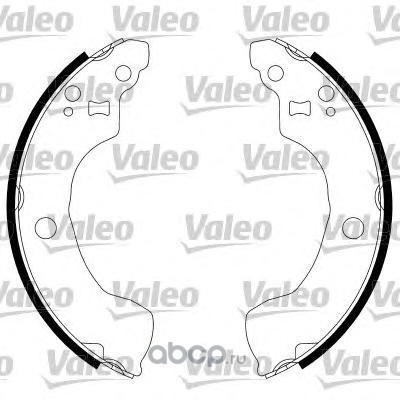 Комплект тормозных колодок (Valeo) 564029 Комплект тормозных колодок (Valeo) 564029