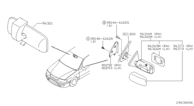   (NISSAN) 963012F026