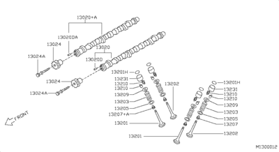   (NISSAN) 13070BN310