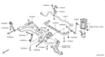   (NISSAN) 54524ED50B