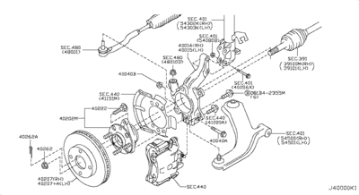   (NISSAN) 40206EM10A